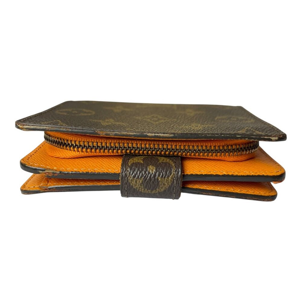 LOUIS VUITTON Monogram Groom Compact Snap Wallet RARE LV +Box Booklet Dust Bag - Picture 13 of 15
